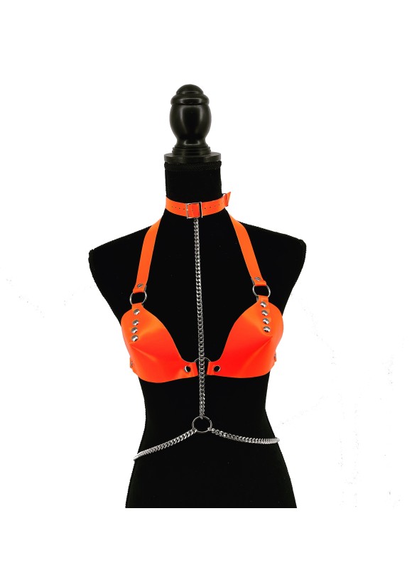 SUTIEN SI CHOKER PIELE D15